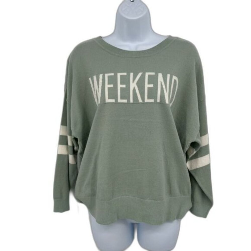 NWT Philosophy Sweater/Loungewear Size 1X Sage Green "Weekend" Quiet Luxury Soft